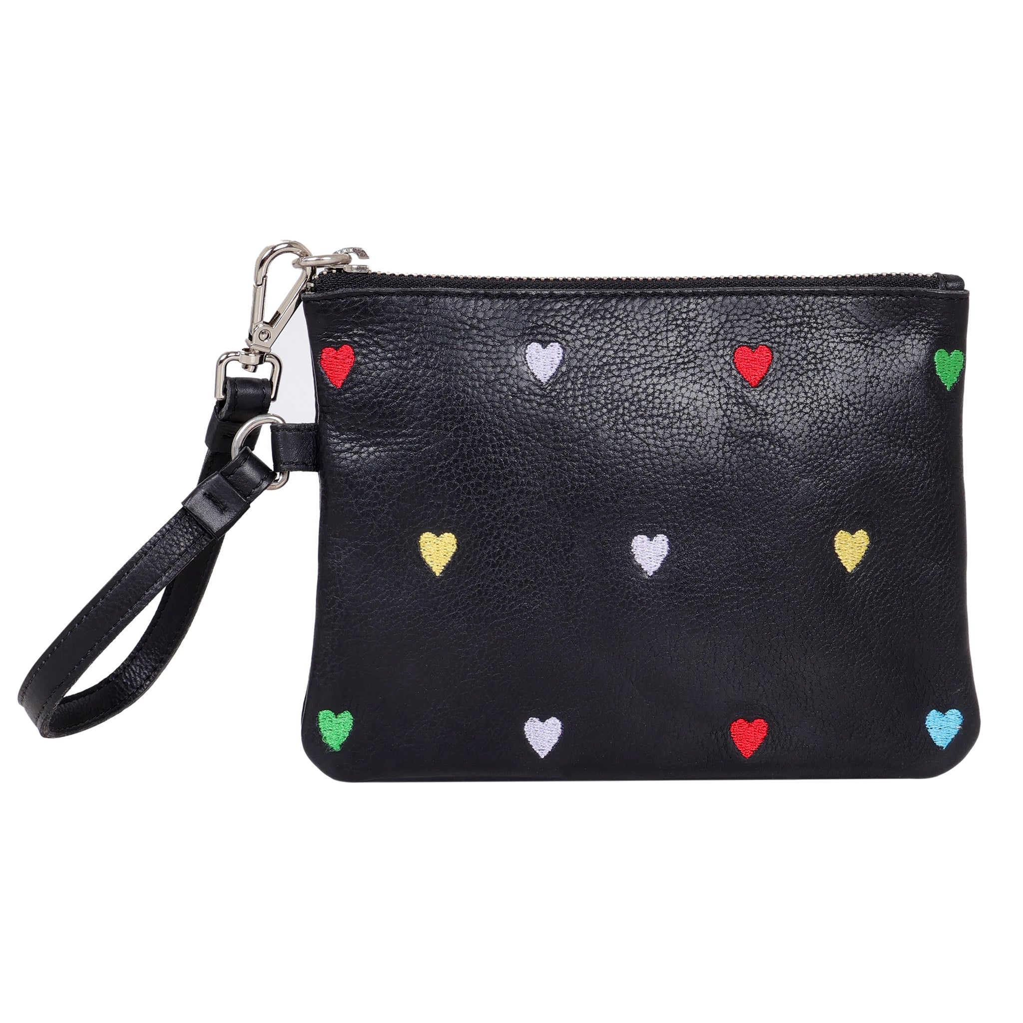 Buy Leather Heart Zip Pouch | Perfect for Small Essentials