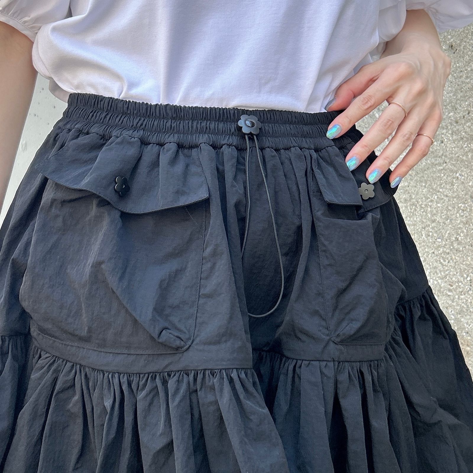 CECILIE BAHNSEN - BLAIR SKIRT ブレアスカート / リサイクルタフタ