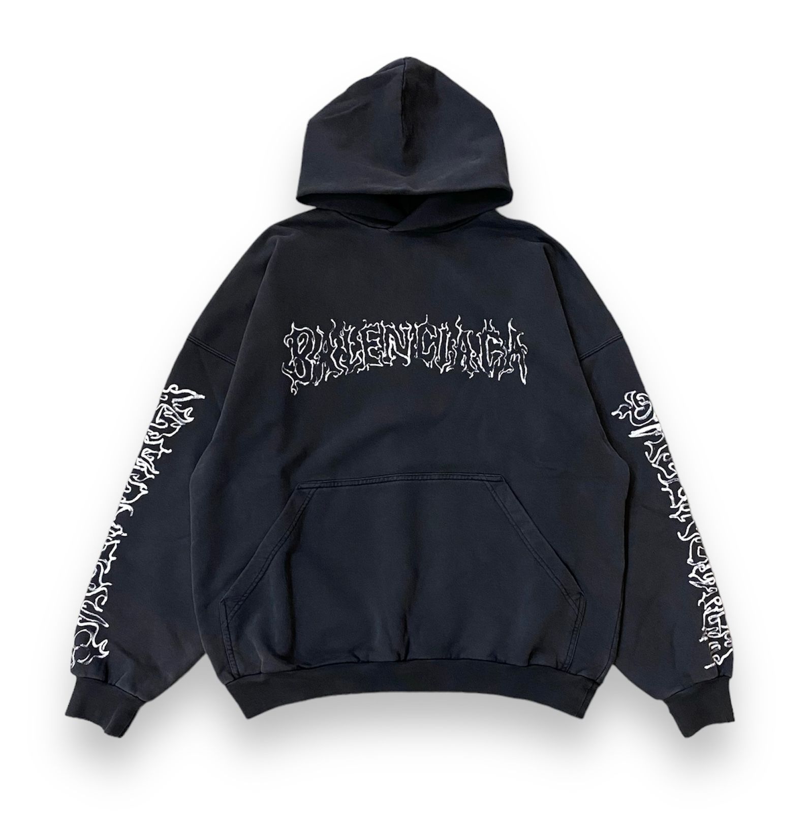 BALENCIAGA - DIY METAL OUTLINE HOODIE リサイクルミディアムコットン