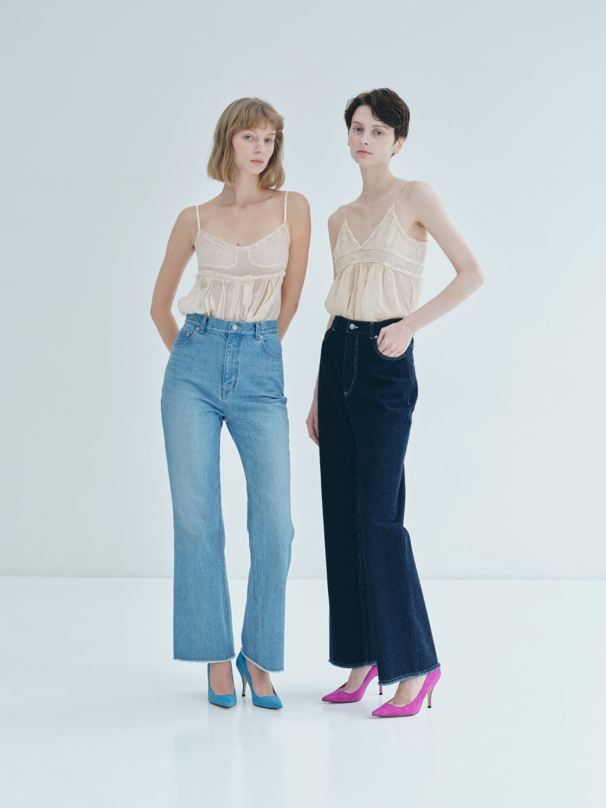 Boots cut Okayama Denim – L'AUBE BLANC