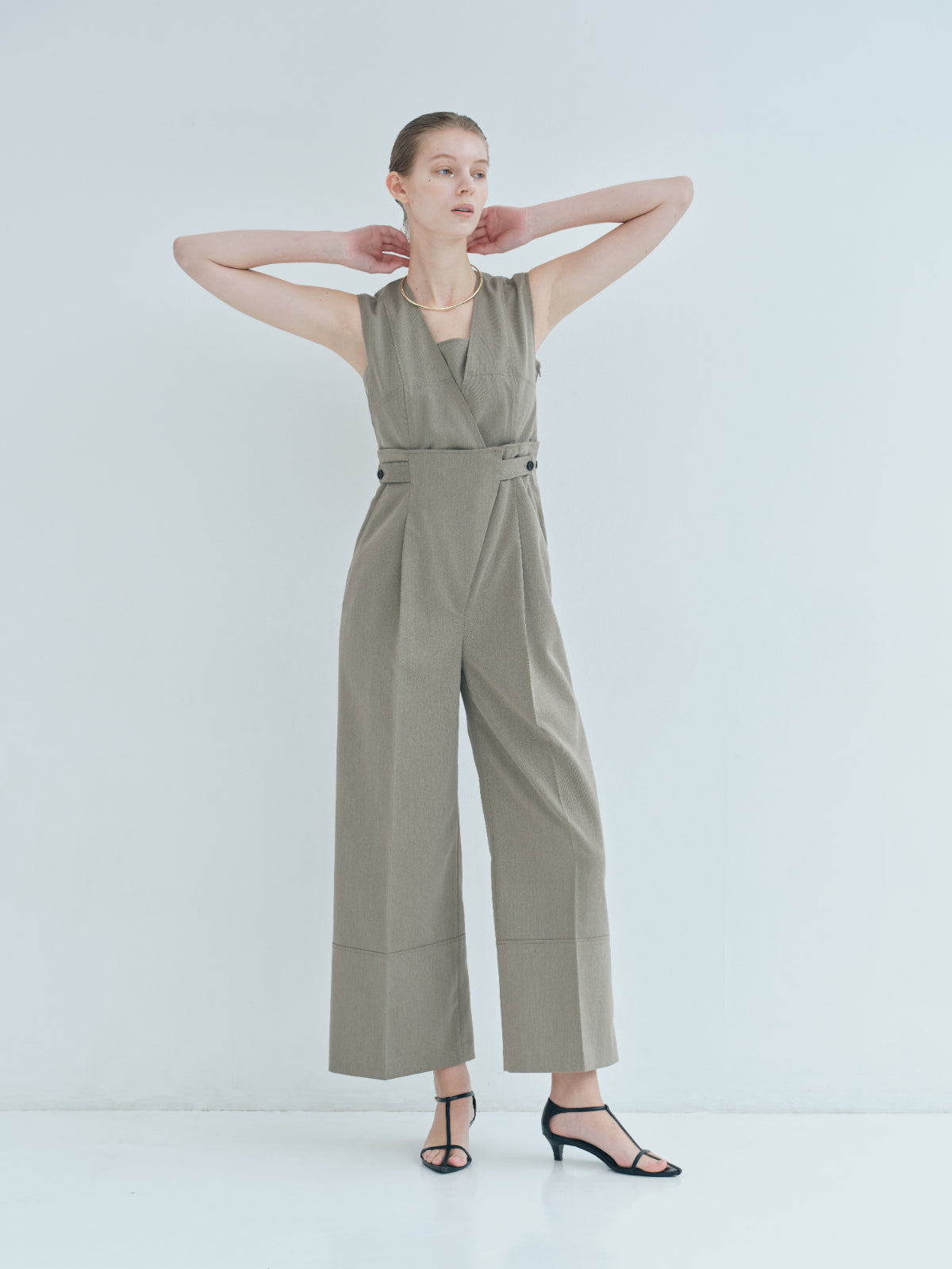 サロペット・オーバーオール・オールインワン L'AUBE BLANC Side Bow