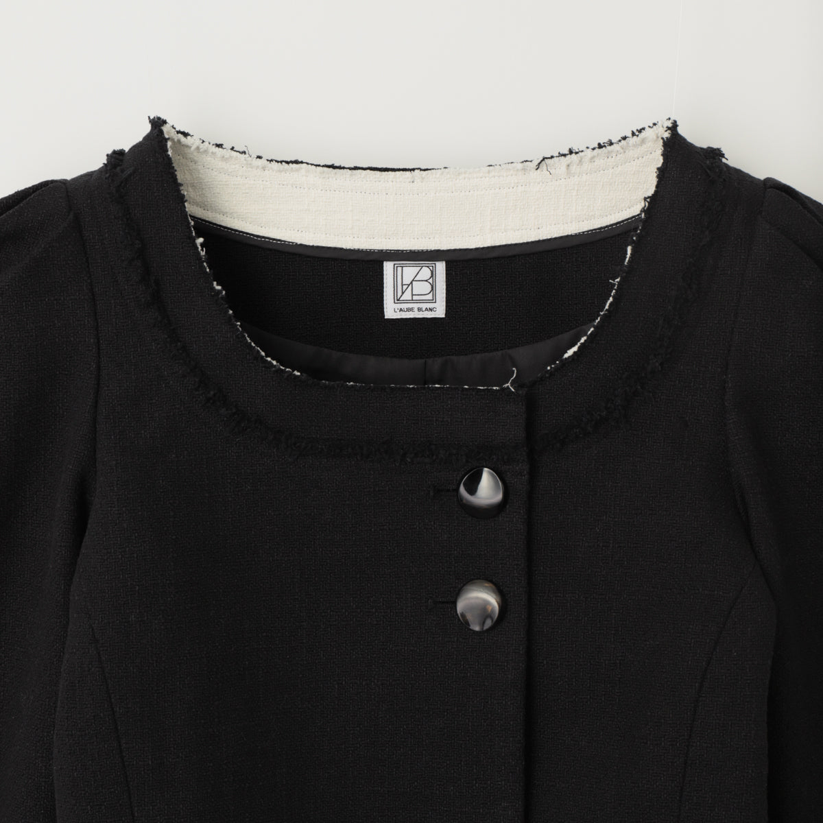 Gigot Sleeve Tweed Jacket – L'AUBE BLANC