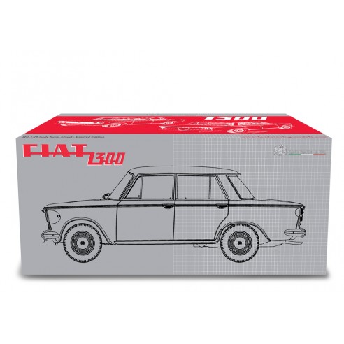 Fiat 1300 TAXI Roma 1961 Model car 1:18 Laudoracing