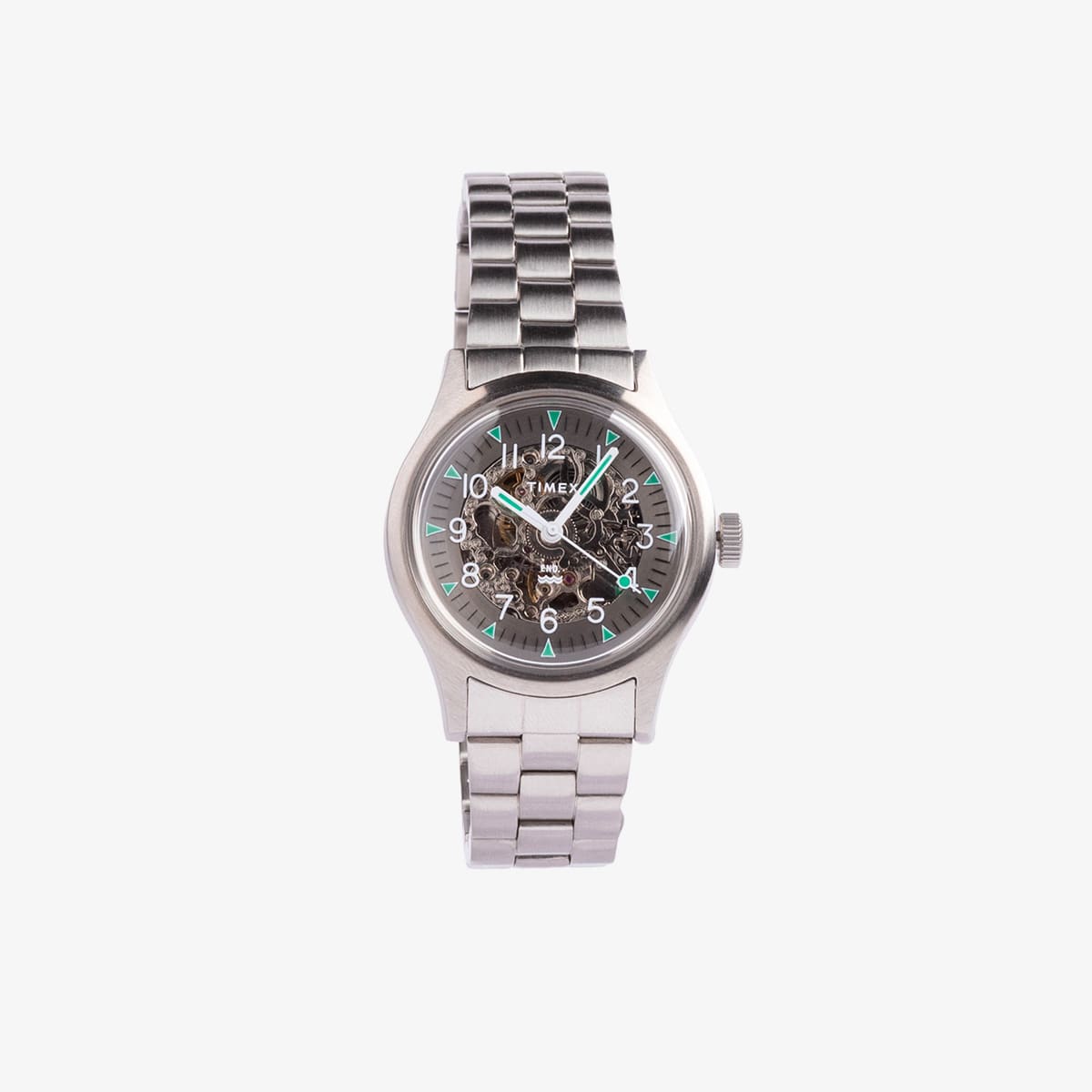 END. x Timex 'Skeleton' (Stainless Steel) | END. Launches