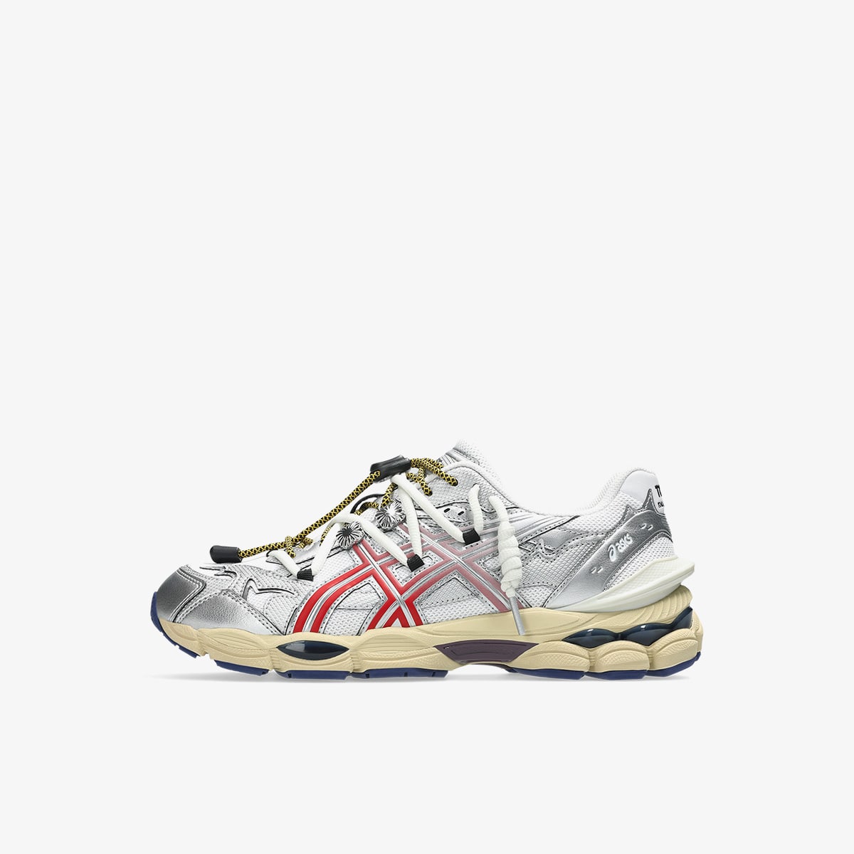 Asics x TOGA GEL-Cumulus 16 Sneaker (White & Red Pure Silver
