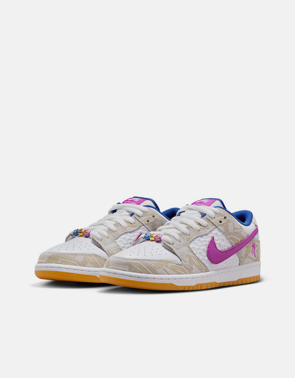 Nike SB 'Rayssa' Dunk Low Premium QS Skate Shoes - Pure Platinum