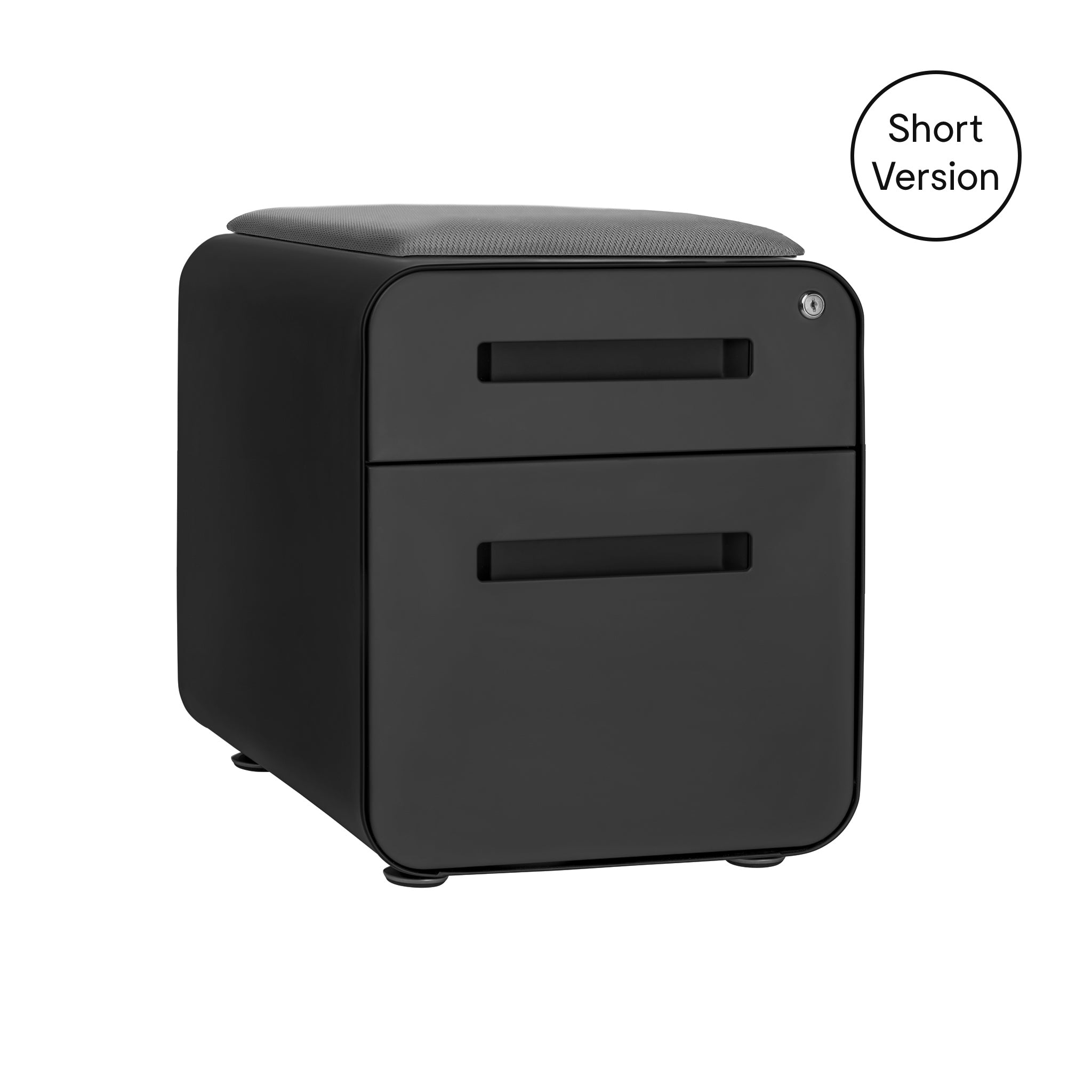 Stockpile Mini 2-Drawer File Cabinet (Black) – Laura Furniture