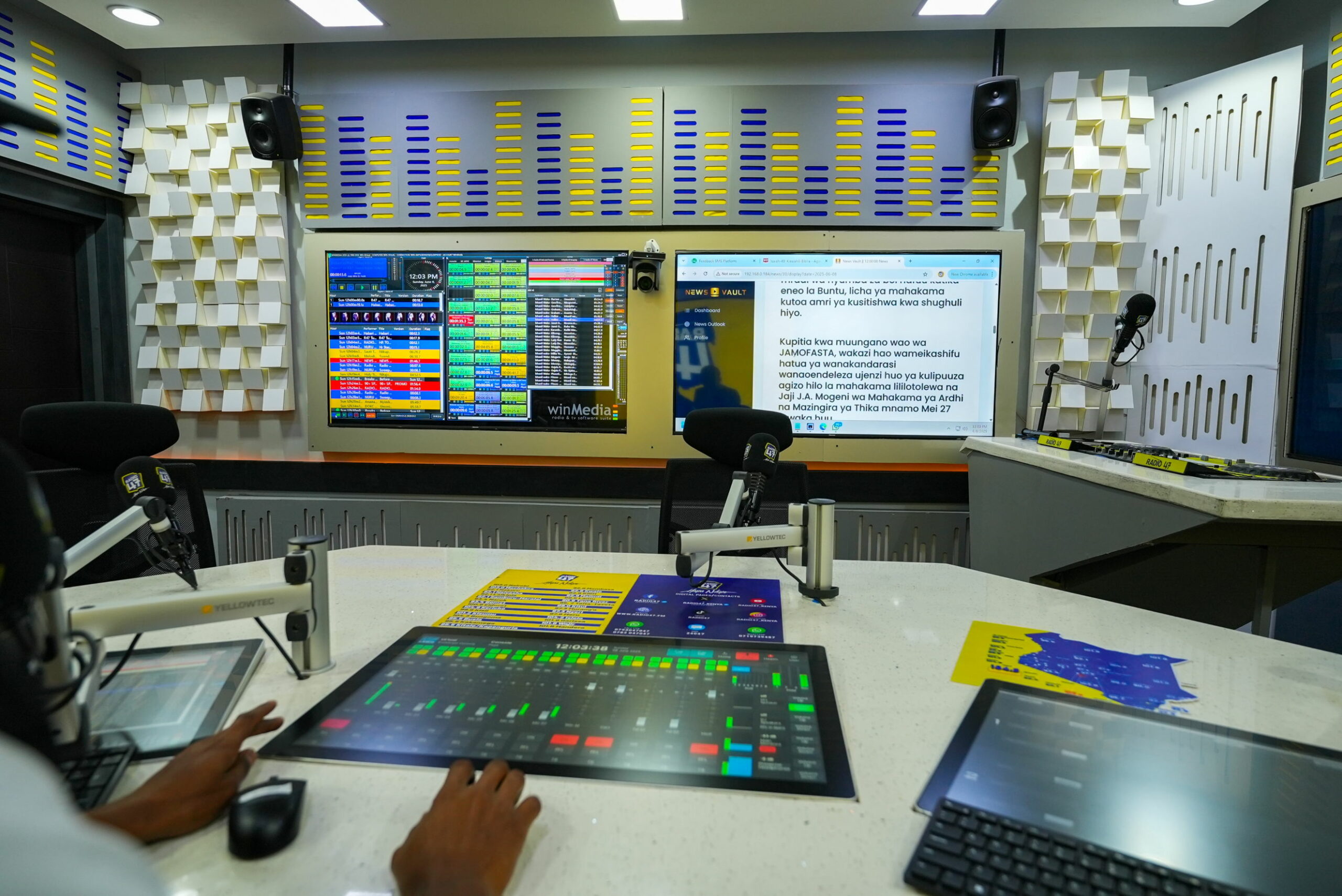 Radio 47 Launches Africa's First Fully IP-Based Broadcast Facility