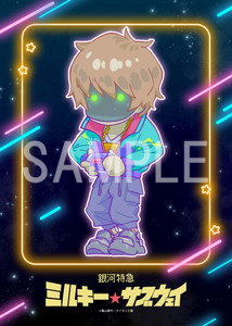 銀河特急 ミルキー☆サブウェイ__デフォルメイラストブロマイド マックス