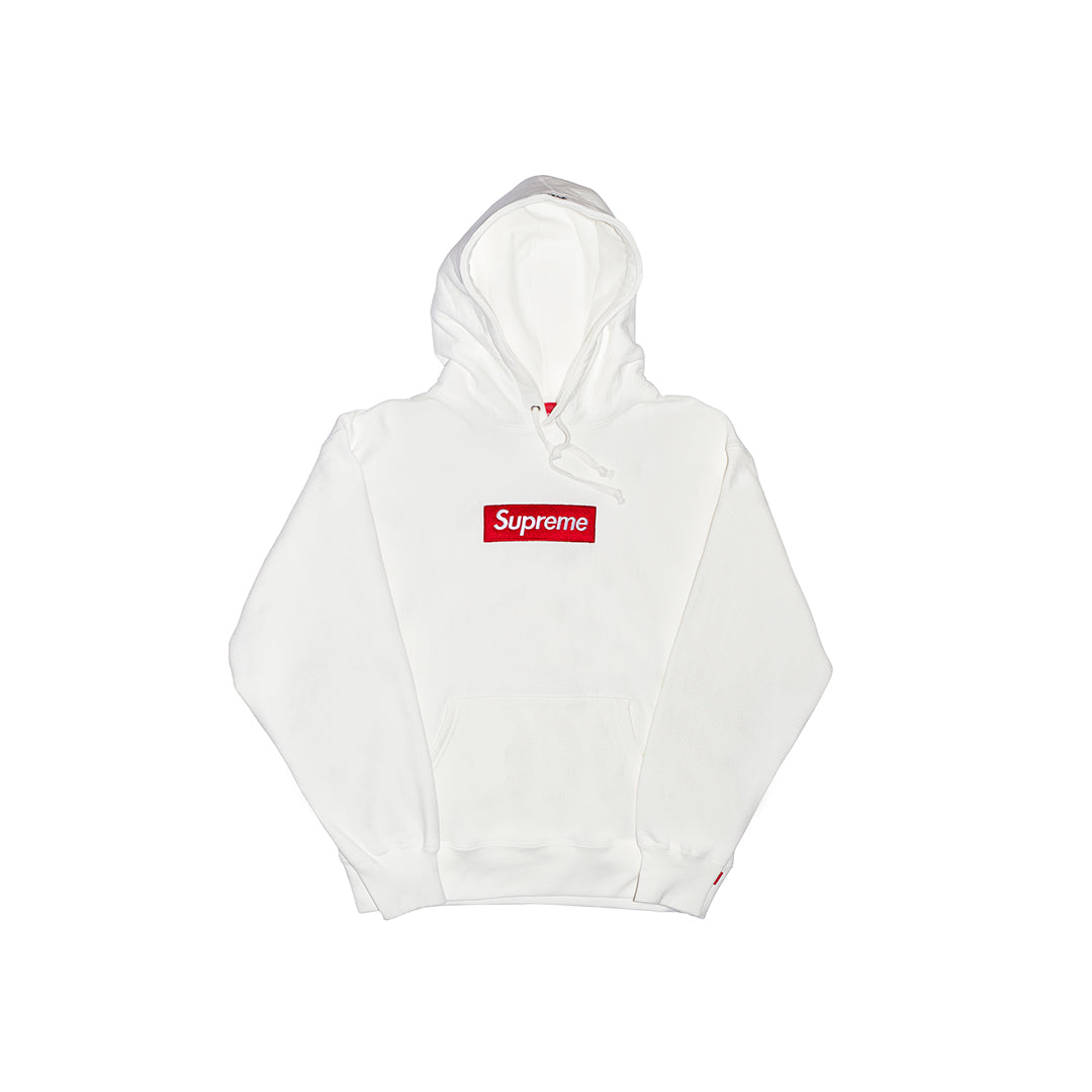 Supreme Box Logo White Hoody – lbsneakerlink