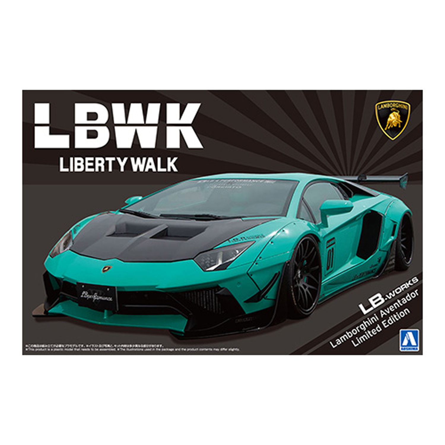1/24 アオシマ完成品 LBWK ランボルギーニカスタム 【公式通販】