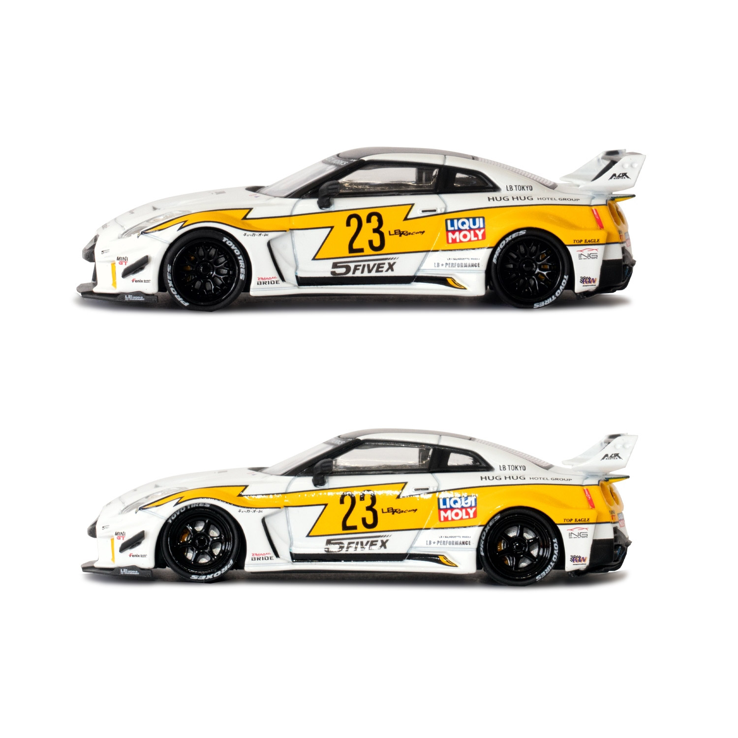 1/64 CM MODEL Nissan LB WORKS Super SilhouetteGTR R35 No.23 - LB