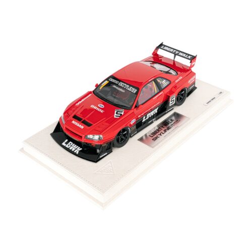 1/18 MAKE UP LB Super Silhouette R34 Red×Black - LB-ONLINE STORE