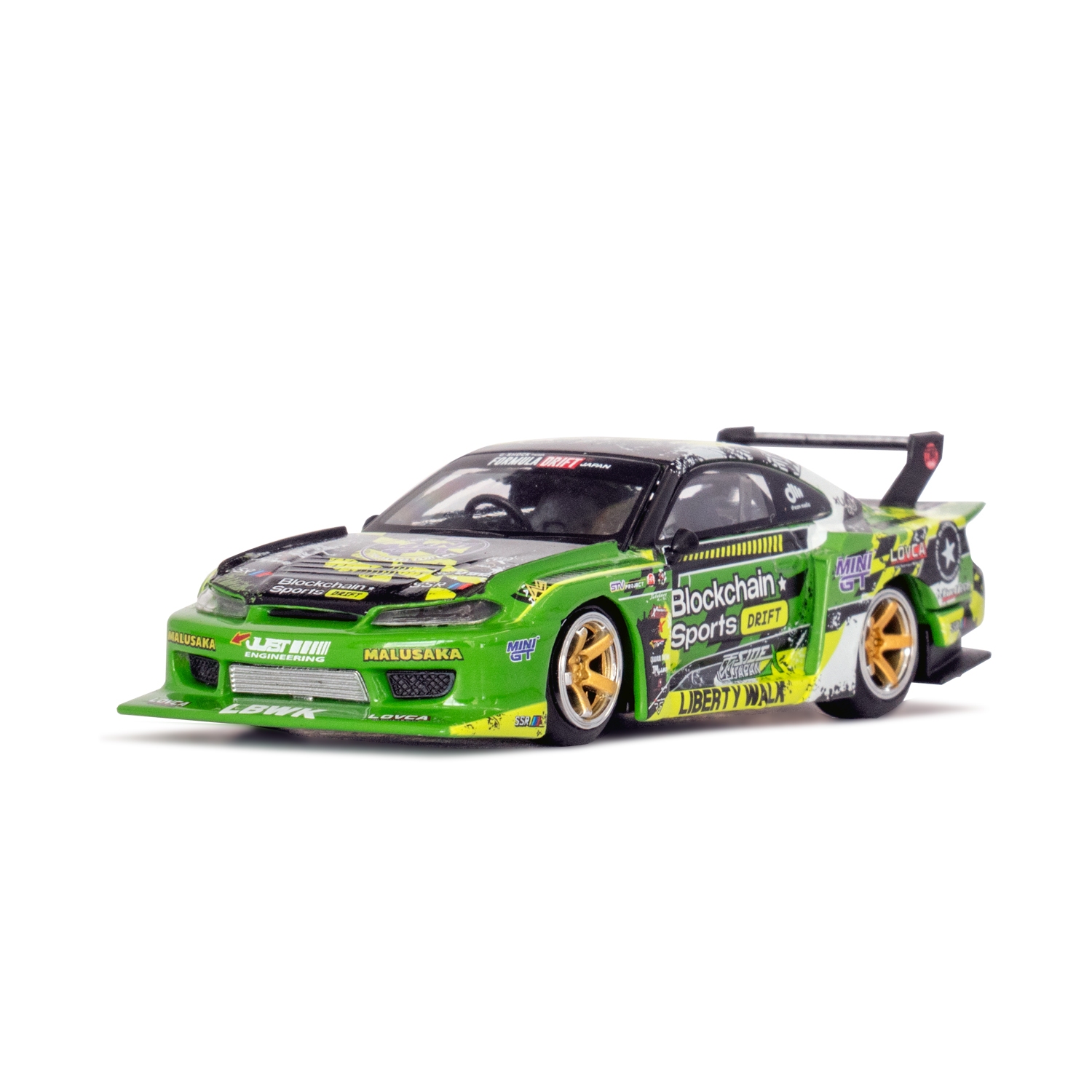 MINI GT 1/64 LB-Super Silhouette S15 SILVIA #555 V2 2024 Formula