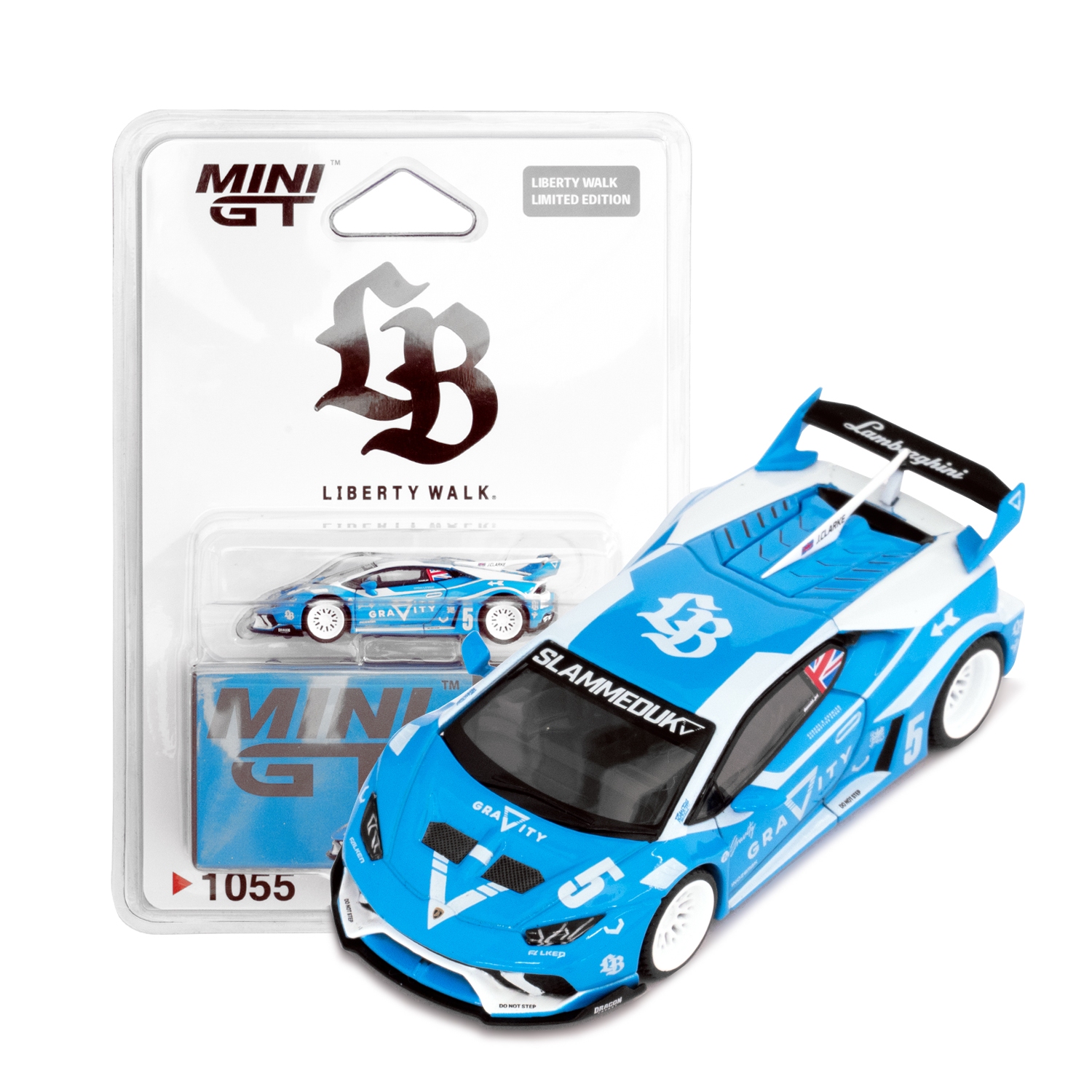 MINI GT 1/64 LB-WORKS Lamborghini Huracán GT GRAVITY/ LB Blister