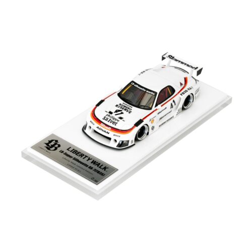 1/43 LB-Super Silhouette MAZDA FD3S RX-7 White - LB-ONLINE STORE