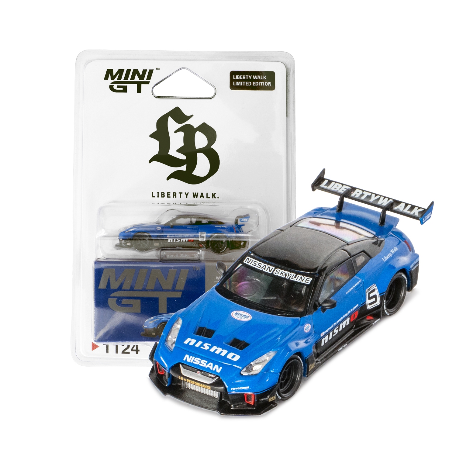 1/64 MINI GT LB-Silhouette WORKS GT NISSAN 35GT-RR Ver.2 Blue / LB