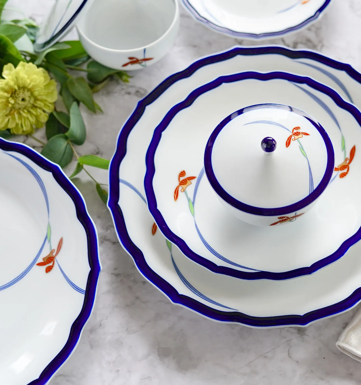 有田焼の伝統ある老舗「香蘭社」 | ブランド洋食器専門店ル・ノーブル