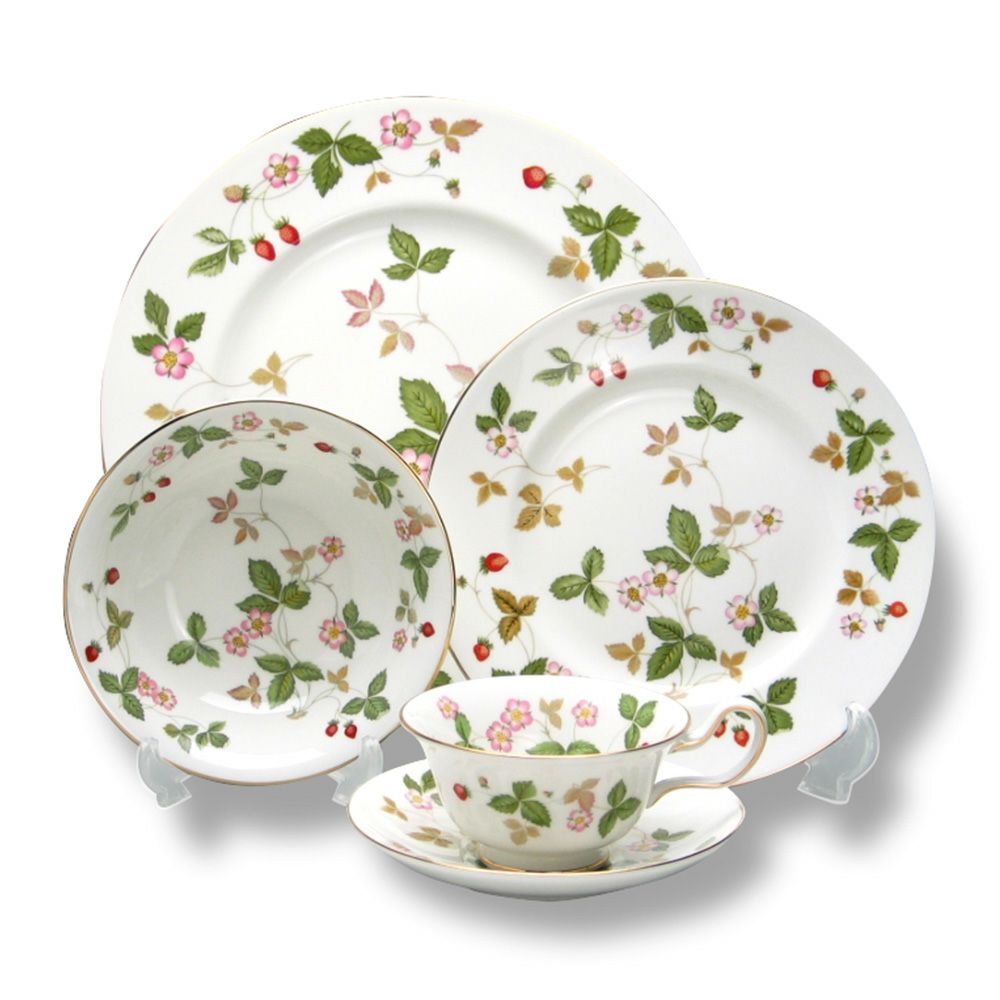 ウェッジウッド（Wedgwood） ワイルドストロベリー スターター4点