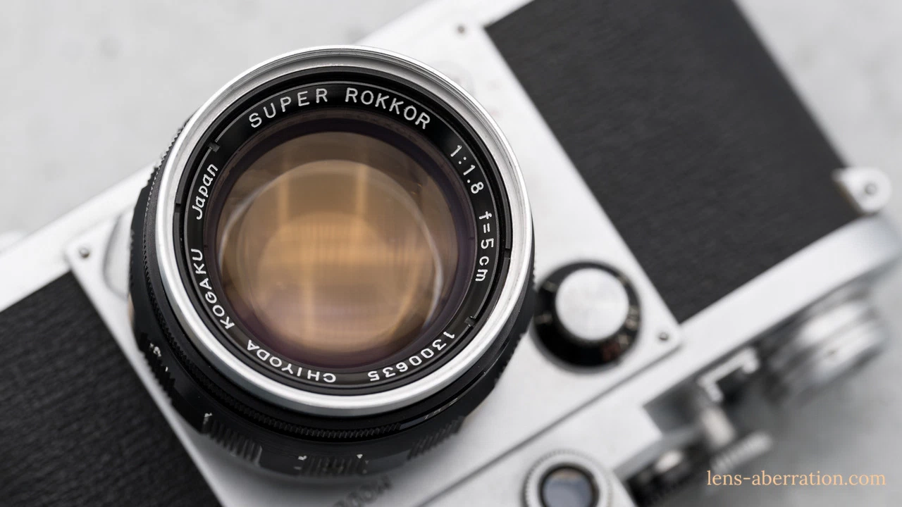 ミノルタ】SUPER ROKKOR 5cm F1.8 (L39) 外観レビュー | 収差Love
