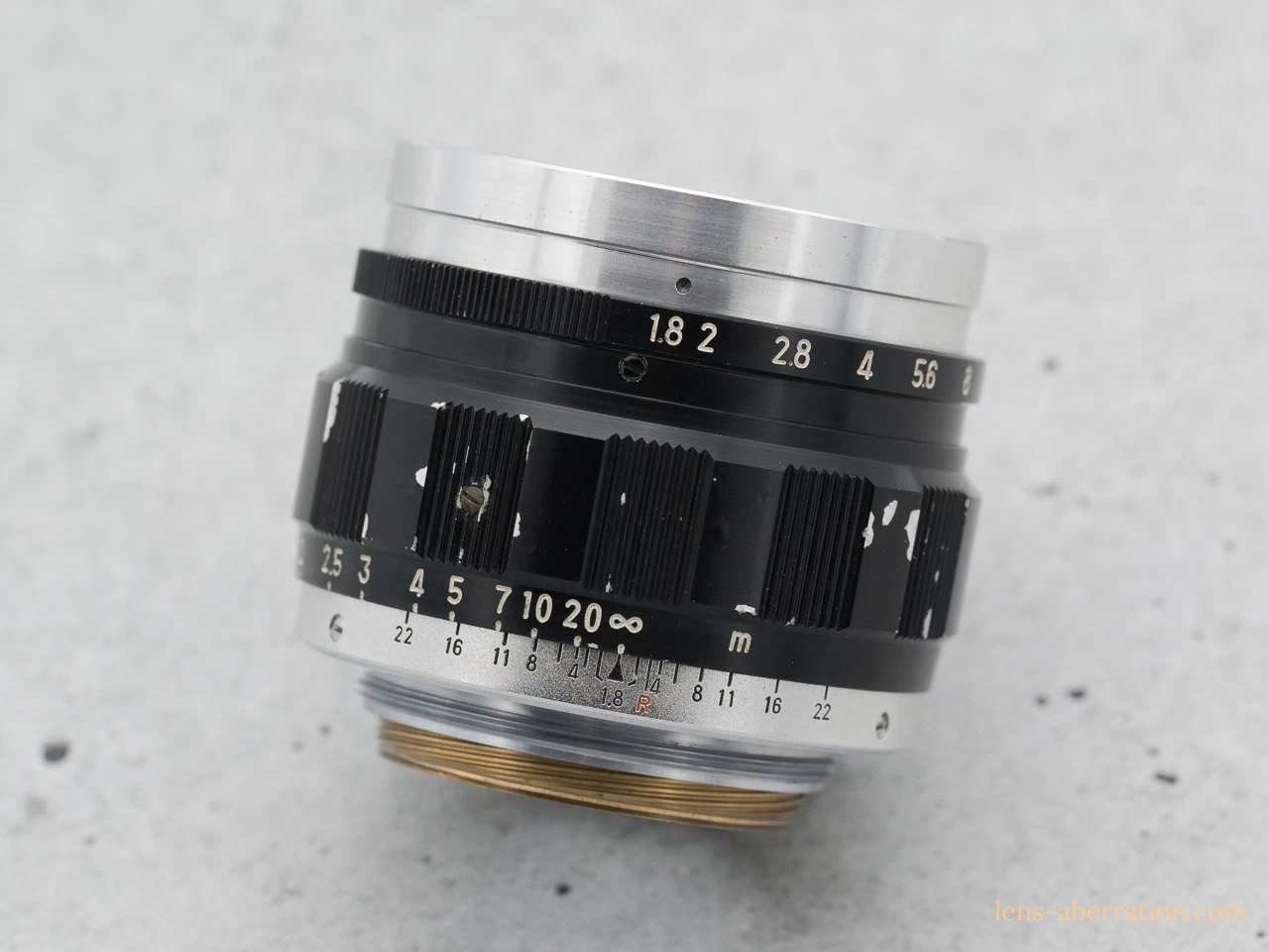 ミノルタ】SUPER ROKKOR 5cm F1.8 (L39) 外観レビュー | 収差Love