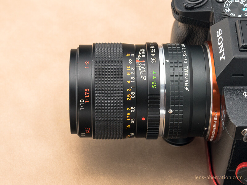 標準マクロ】YASHICA ML MACRO 55mm F2.8 外観レビュー | 収差Love