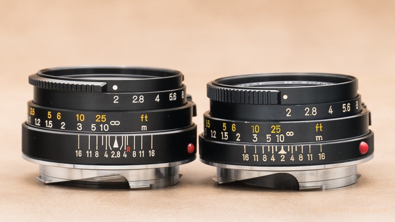 標準】MINOLTA M-ROKKOR 40mm F2 外観レビュー | 収差Love