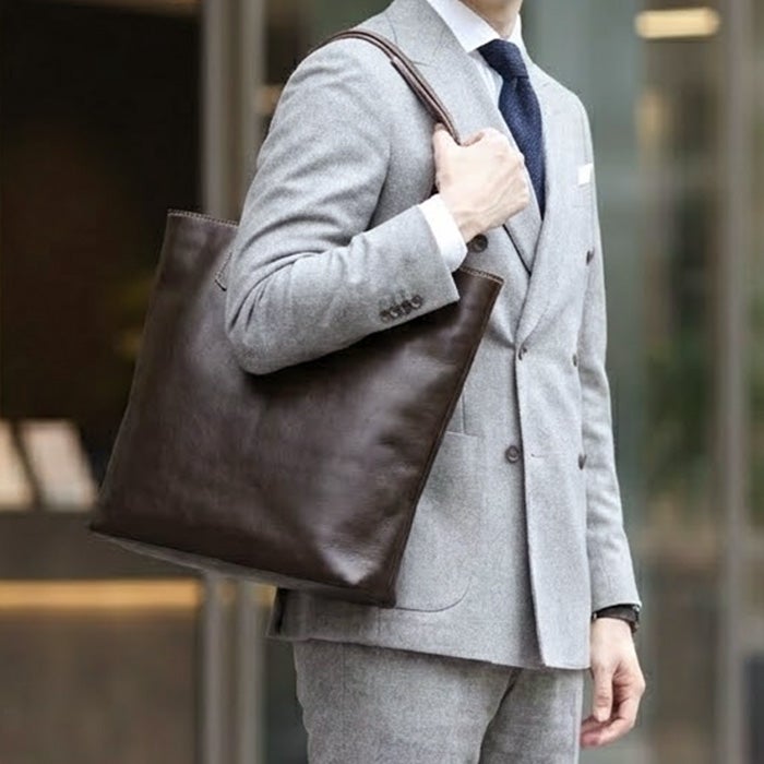 バーティカルZIPトートバッグ｜PORCO ROSSO