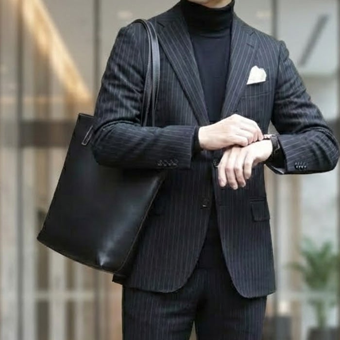 バーティカルZIPトートバッグ｜PORCO ROSSO