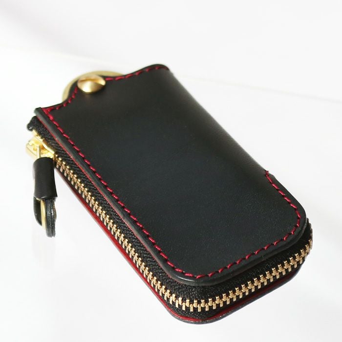 レザーZIPキーケース｜革鞄・革小物のPORCO ROSSO（ポルコロッソ）
