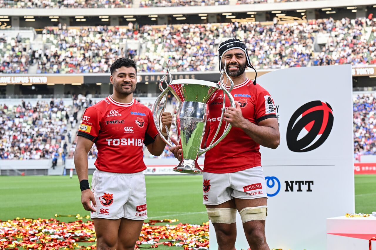 昨季MVPが語るリーグワン］リッチー・モウンガ 東芝ブレイブルーパス