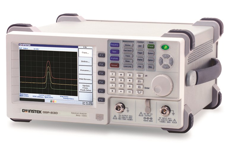 GW Instek GSP-830 Spectrum Analyzer - Leda Electronics