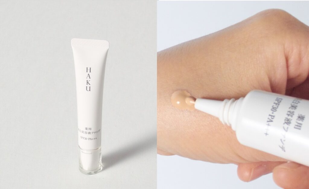 HAKU】薬用 美白ファンデが進化！なめらかなツヤ肌仕上げで、厚塗り感