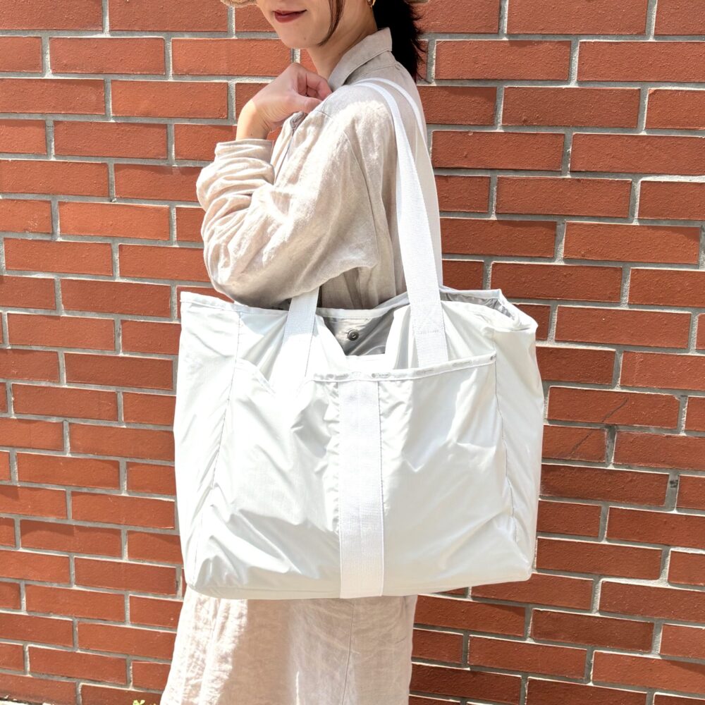 レスポートサック】GYM TOTE BAGをマザーズバッグに。ベビー連れでの