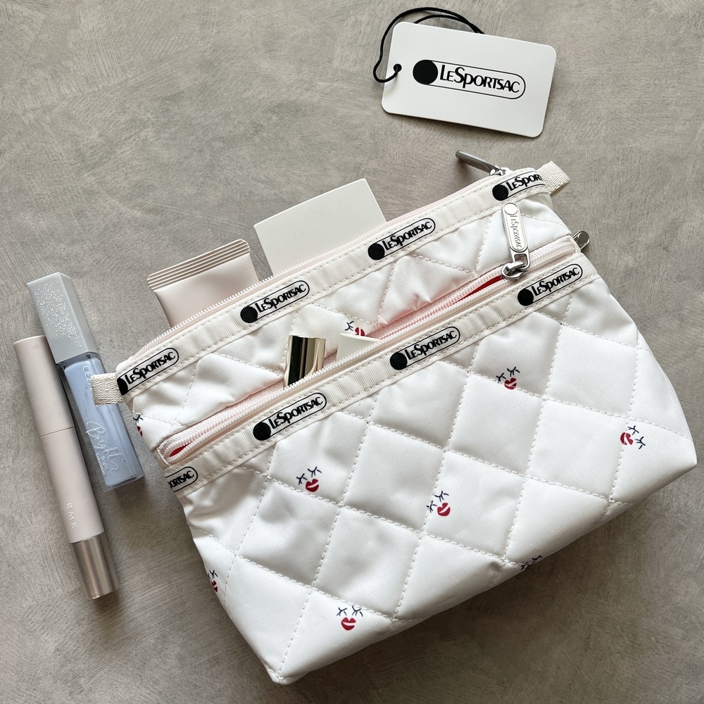 レスポートサック×神崎恵さん】念願のコラボポーチ、ついにお迎えしま