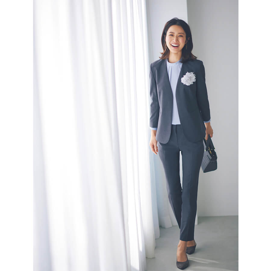 卒入園・入学服】ハンサムママ御用達！ セオリーのスタイル美人に