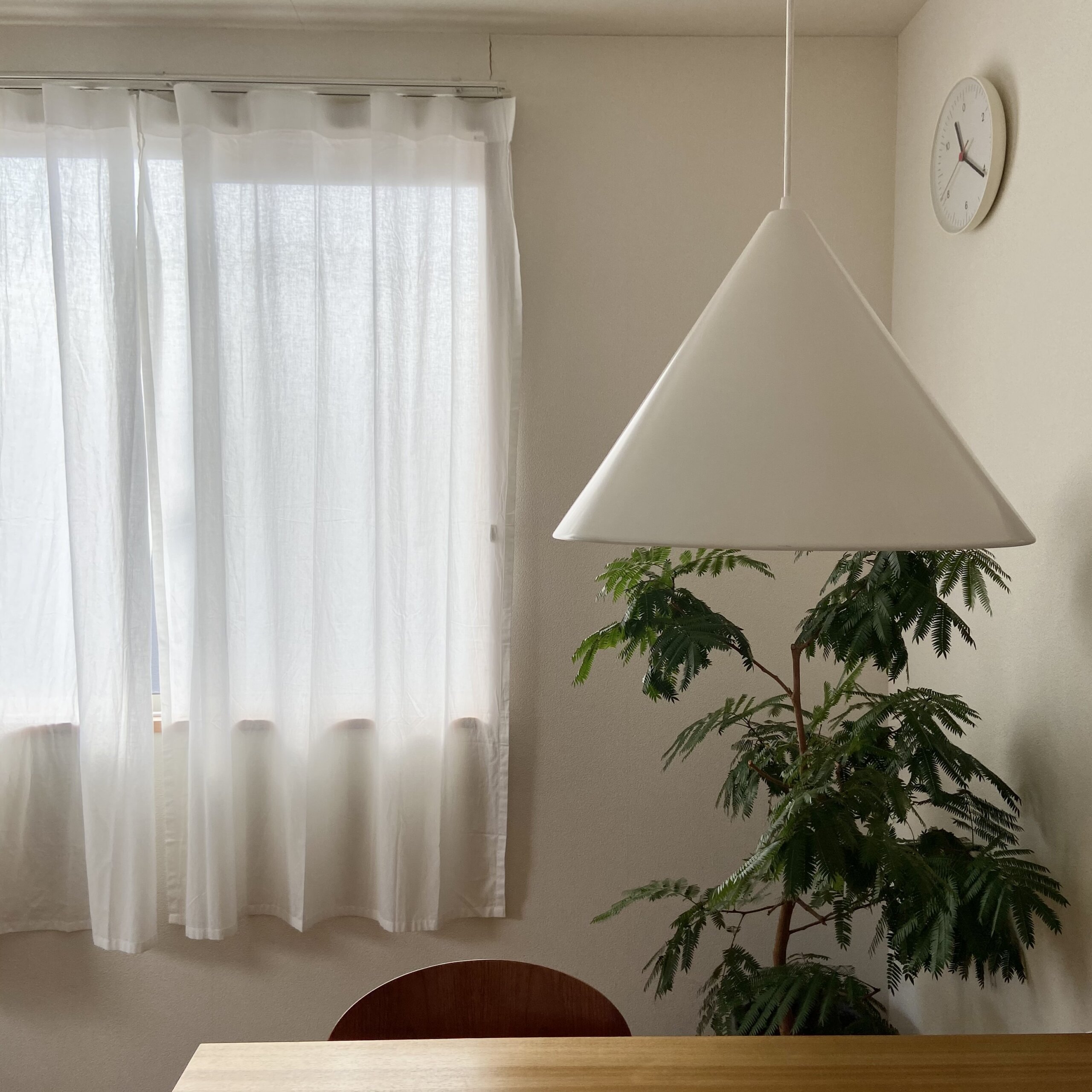 無印良品のノンプリーツカーテン。 | LEE