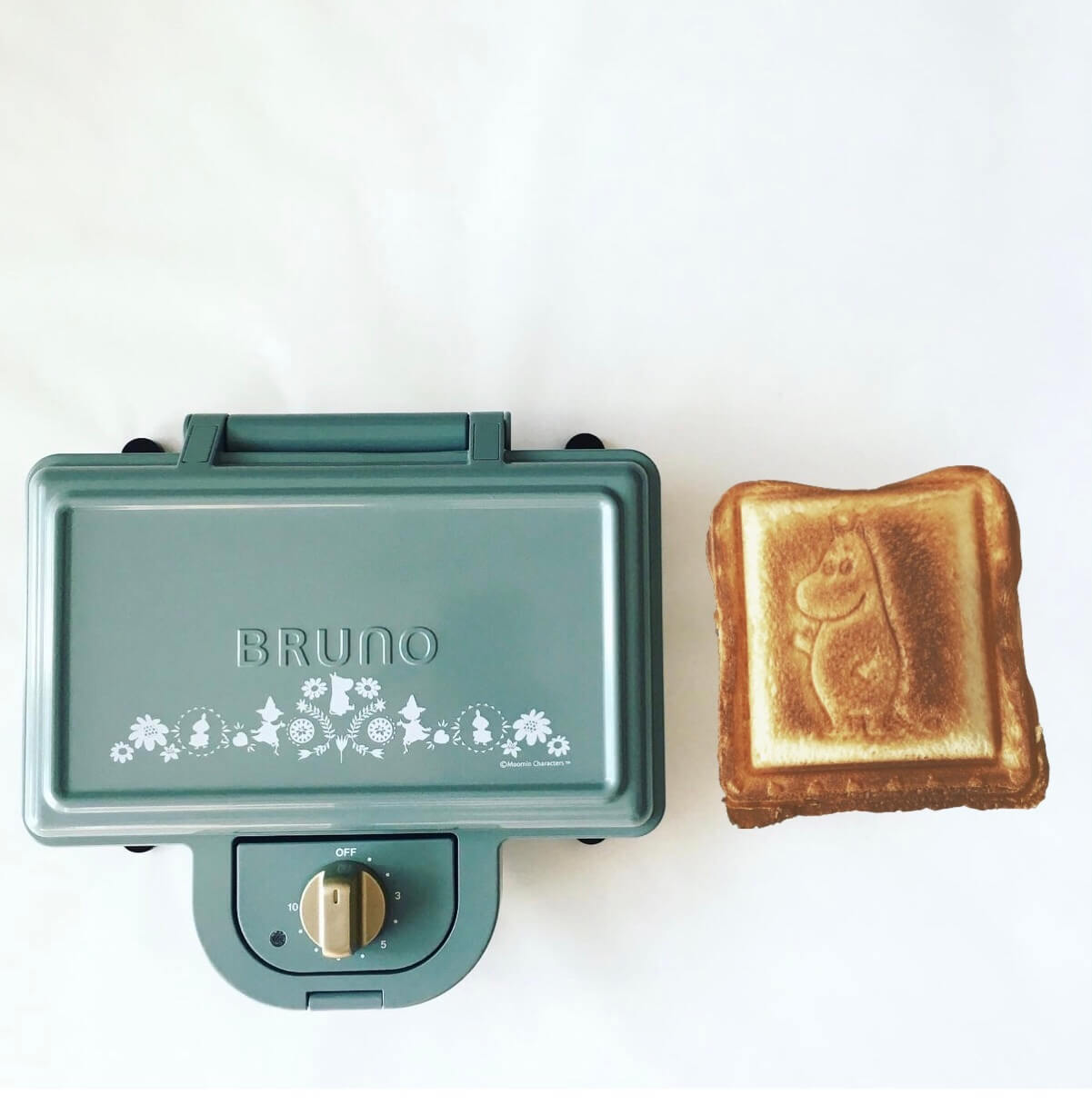 BRUNO】ムーミンのホットサンドメーカーでほっこり幸せ朝ごはん | LEE