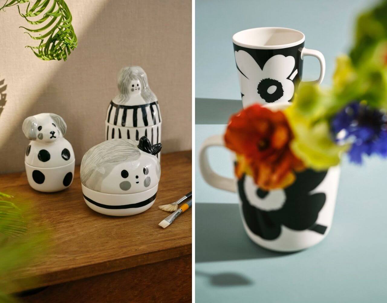 マリメッコ創立70周年を記念した、フィギュア＆限定ウニッコ柄