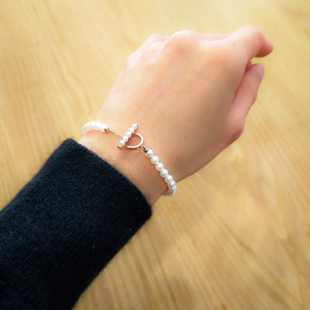 TASAKI【Balanceバランス】ベビーパールのブレスレット | LEE