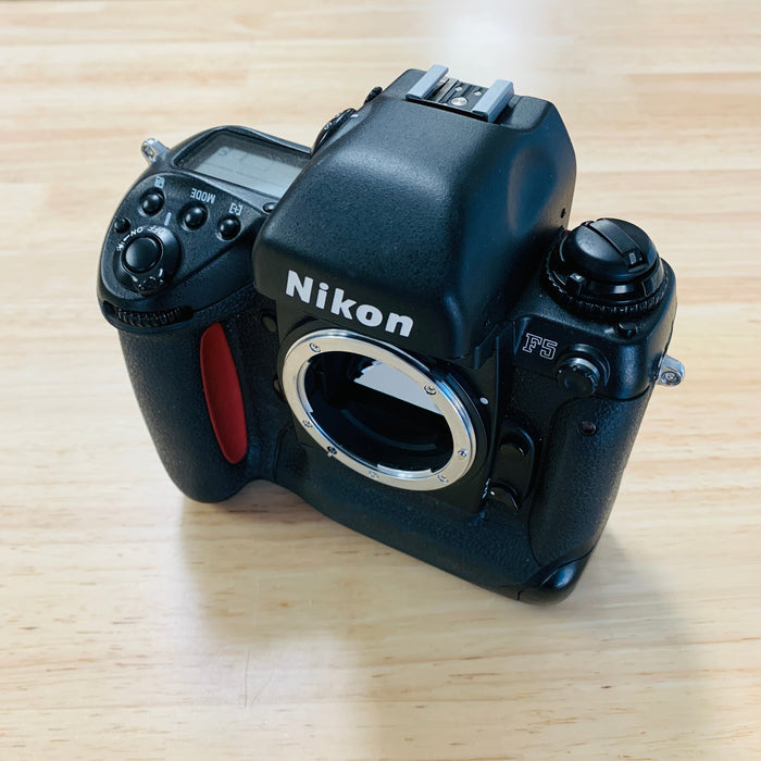 Nikon F5 w/ MF-28 Back - Body and 35mm Nikon Lens — Legacy Photo