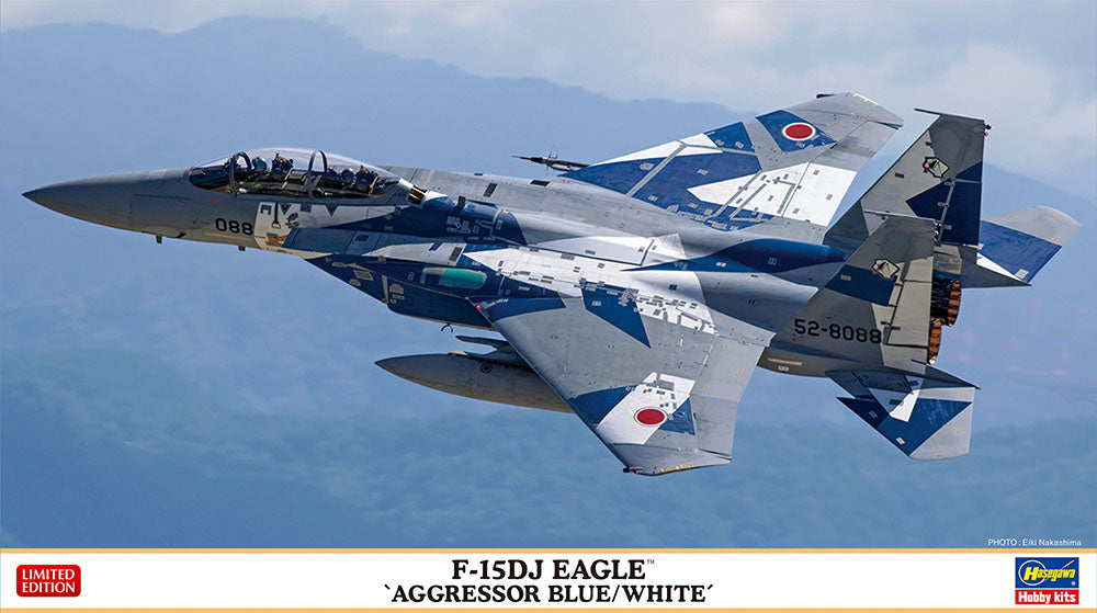 1/72 J.A.S.D.F. F-15DJ Eagle Aggressor Blue/White Camo Scheme by