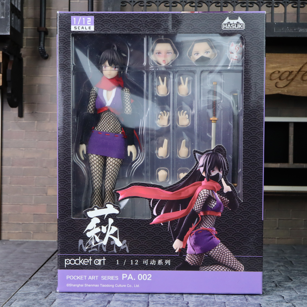 HASUKI pocket artシリーズ PA002 女忍 萩 & 1/12用 CS004 ボア