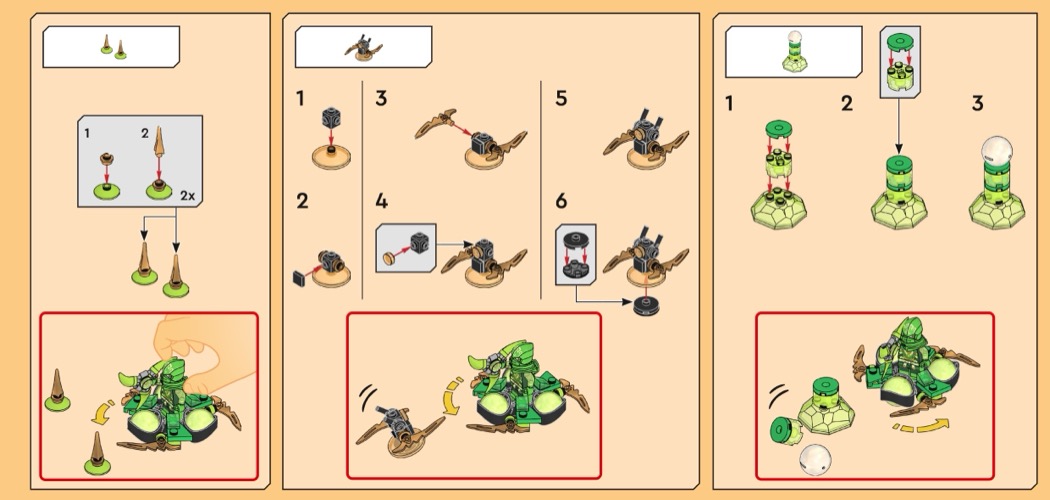 LEGO Instructions for set 71779 Lloyd's Dragon Power Spinjitzu