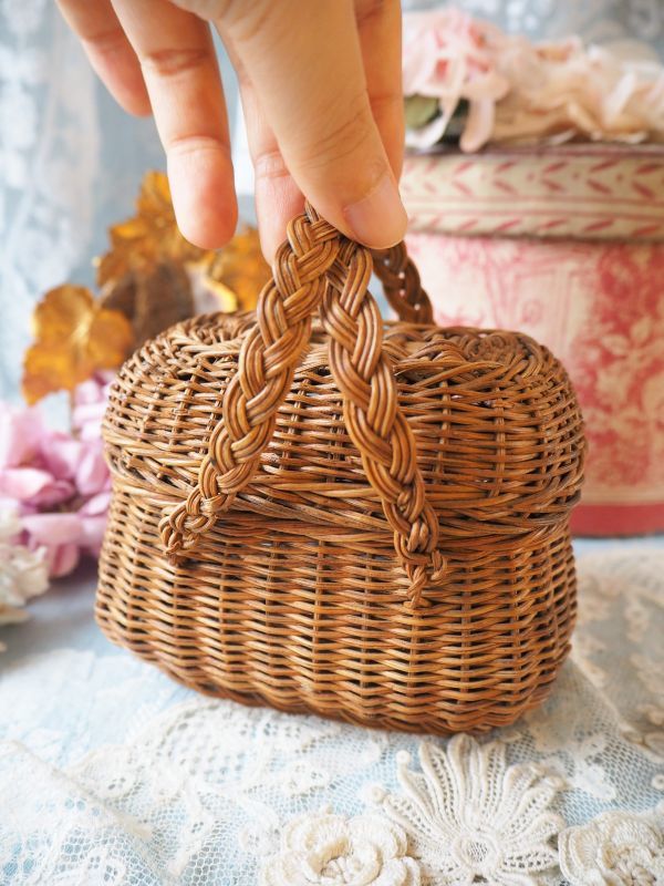 フランス アンティークパニエ 蚤の市 フランスアンティークパニエ