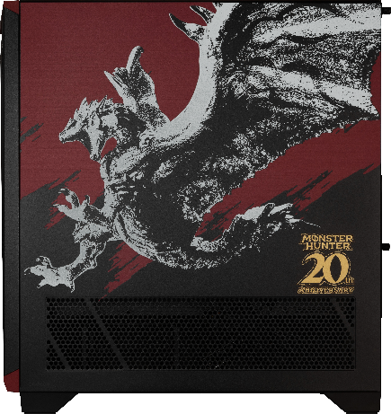 MSI、モンハン20周年記念マザーボード＆水冷クーラー、PCケースを発売