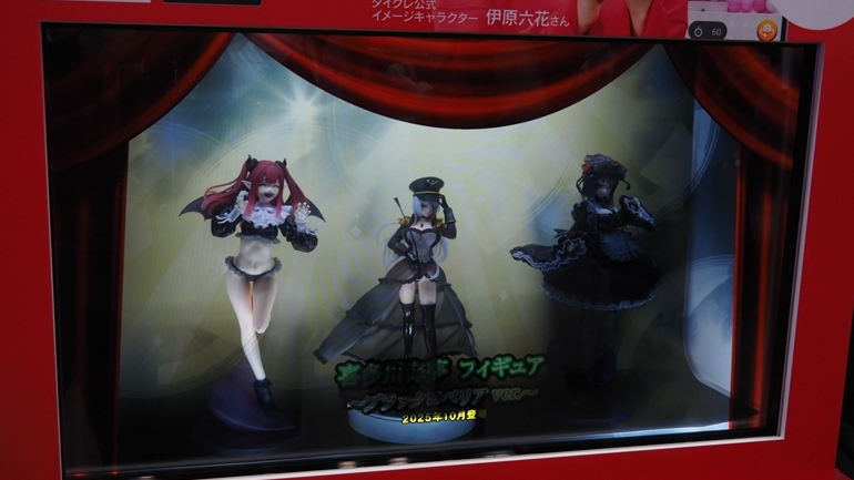 タイトーが開発中の透過ディスプレイによるフィギュアの映えがヤバくて