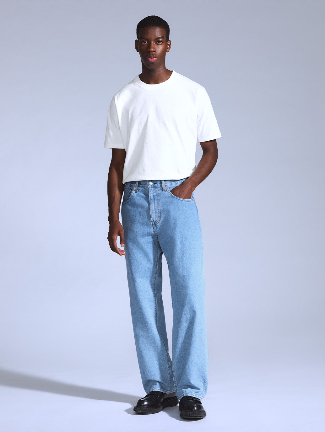 BLUETAB™ MARKER ルーズジーンズ ライトインディゴ – リーバイス®公式