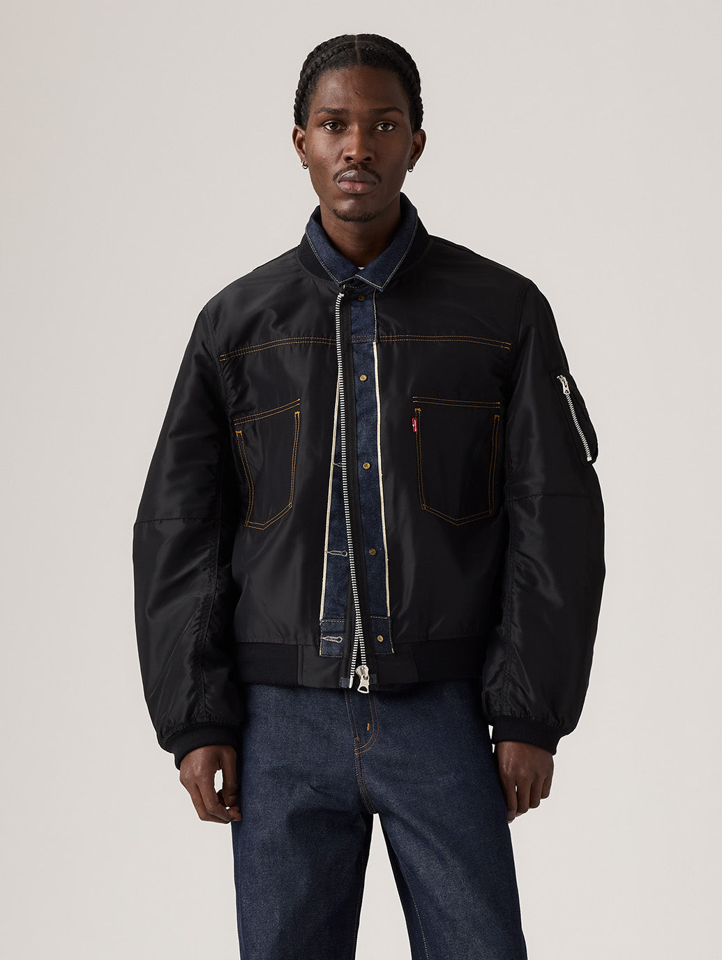 Levi's® x sacai Men's Denim x Nylon Twill Reversible Blouson