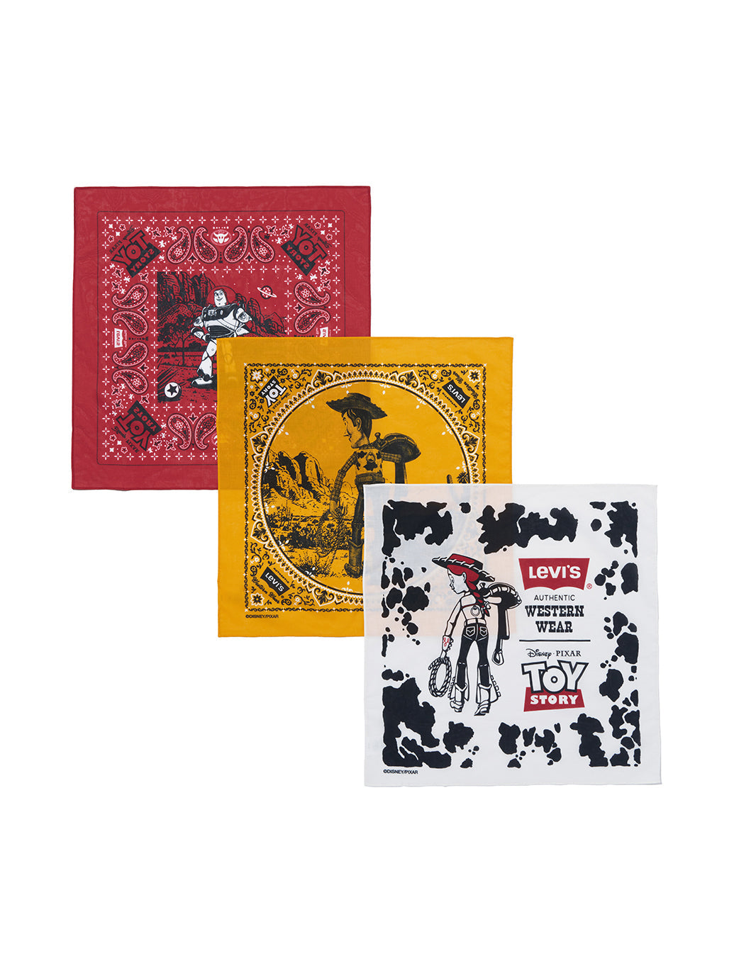 LEVI'S® x TOY STORY 3パックバンダナ – リーバイス®公式オンラインストア